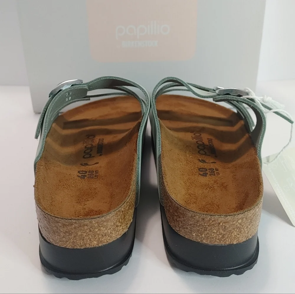 Birkenstock Papillio III Florida Platform in Pure Sage - Picture 4 of 10